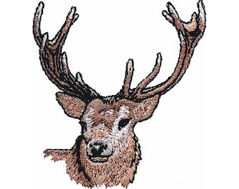 Ciervo - Diseño de bordado a máquina