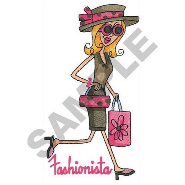 Fashionista - Machine Embroidery Design