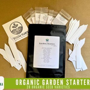 Organic gardens seeds for diy backyard gardening.
