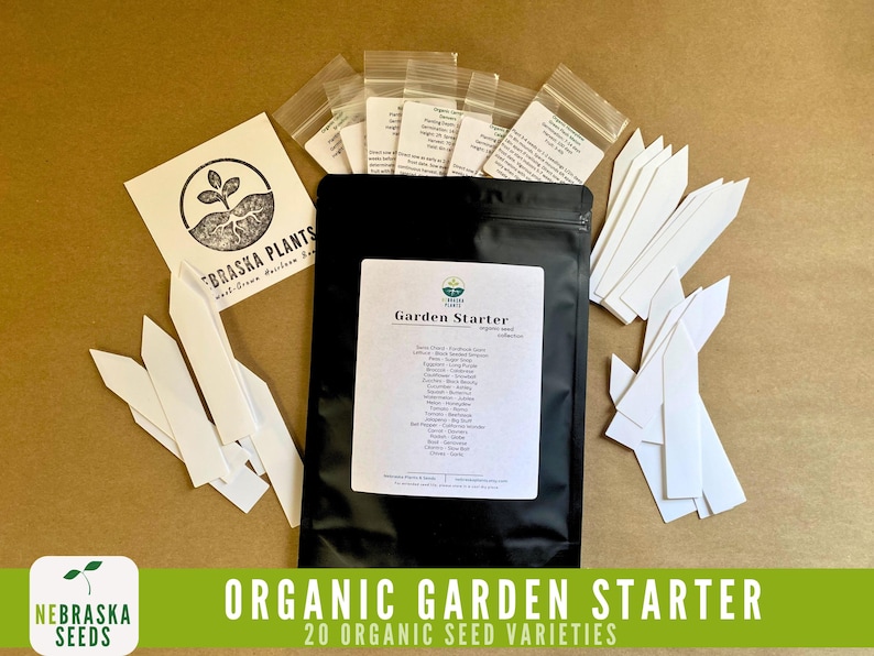 Organic gardens seeds for diy backyard gardening.