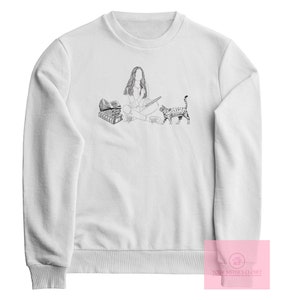 Reading Girl Crewneck