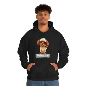 Unisex Heavy Blend Hooded Sweatshirt - Style: SHADE KING