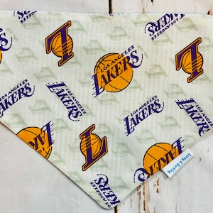 LA Lakers Pet Bandana
