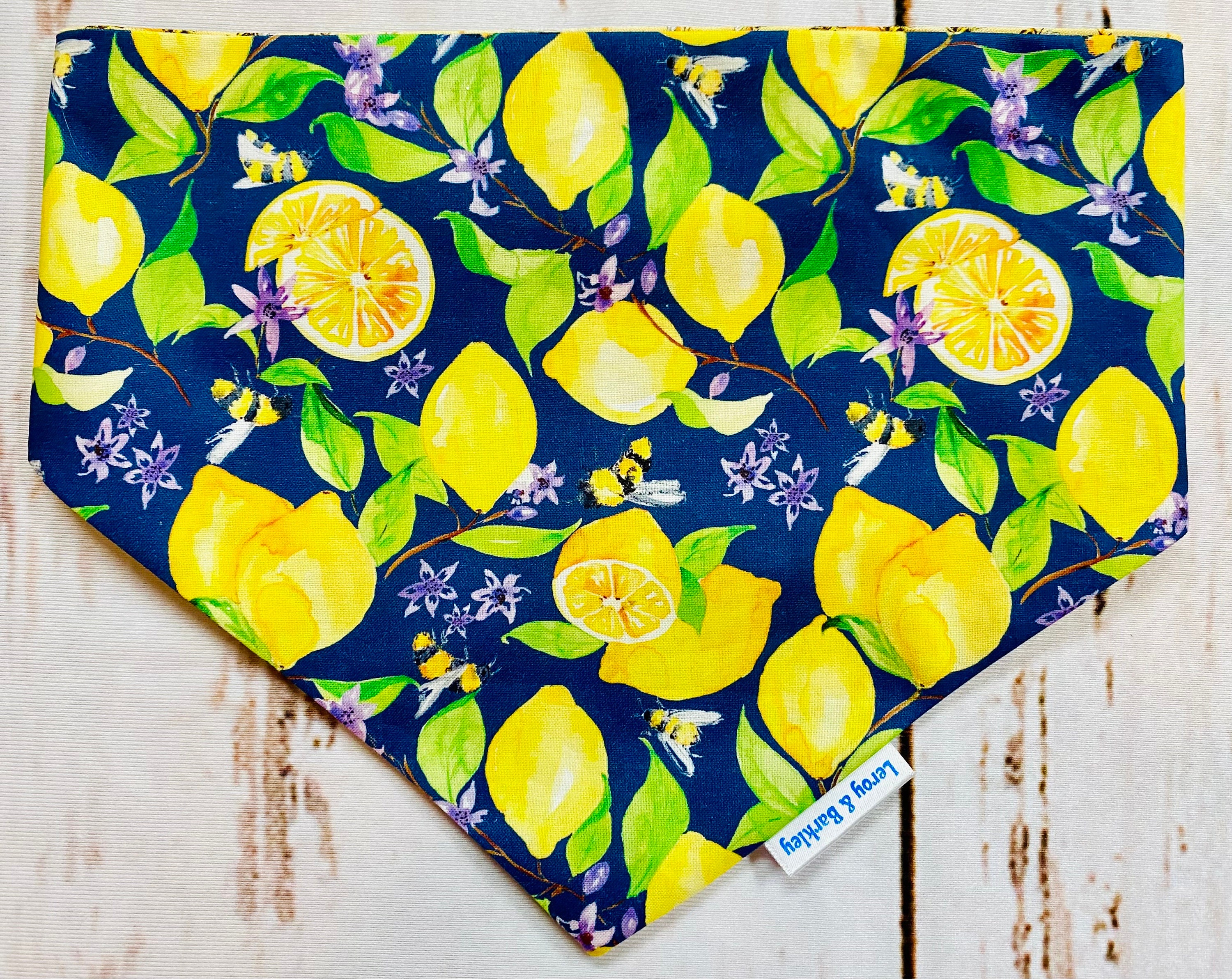 Citrus Bees Pet Bandana
