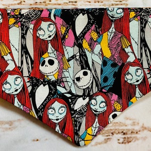 Jack and Sally-hondenbandana