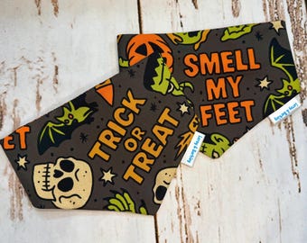 Bandana para mascotas de truco o trato