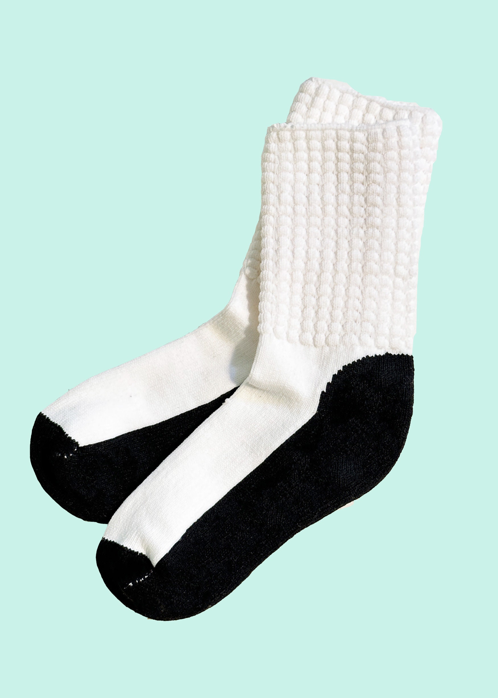 Hullachan Ultra Low Premium White Poodle Socks