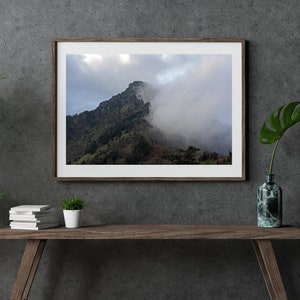 Japan Mountain Mist, Shikoku, Asia, Travel Photography, Fine Art Print, Wall Decor