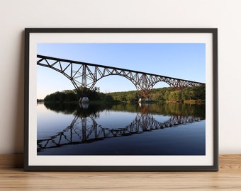 Stillwater, Minnesota, Arcola High Bridge, St Croix, Photography, Midwest, Travel, Fine Art Print, Wall Decor