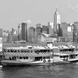 Hong Kong Victoria Harbour, Photography, Star Ferry, Asia, Travel, Fine Art Print, Wall Decor