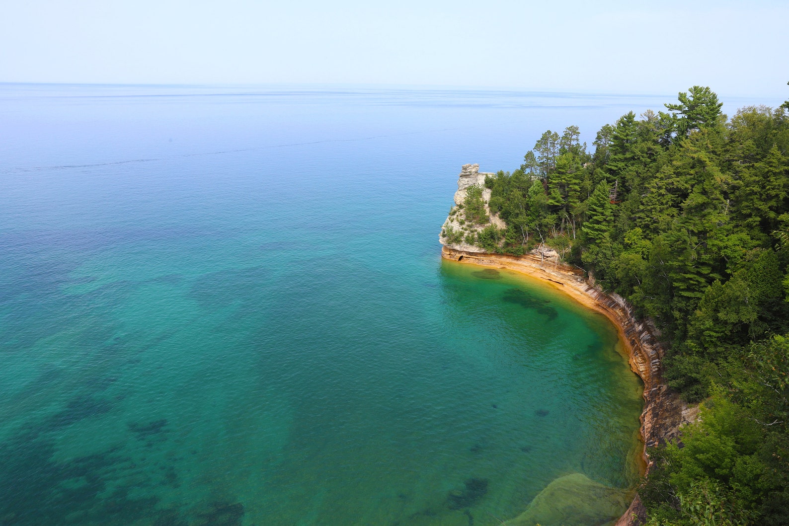 Upper Peninsula, Michigan, Pictured Rocks, National Lakeshore, Miners ...