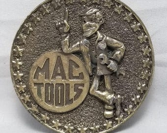 Vintage Mac Tools Belt Buckle: USA Made Limited Edition - Etsy display picture 3