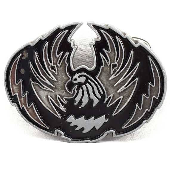 Vintage Belt Buckle Rare American Bald Eagle Punk Goth Gift