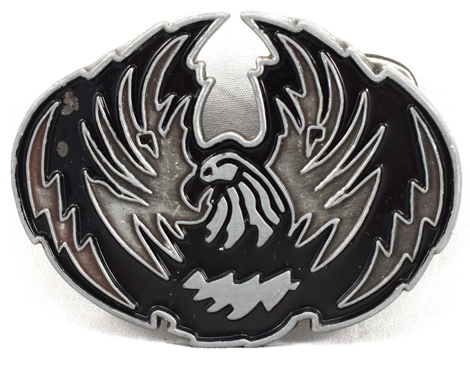 Vintage Belt Buckle Rare American Bald Eagle Punk Goth Gift