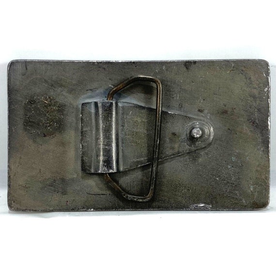 Vintage Belt Buckle Pacific Locomotive Association 233 Train Steam Engine View 6