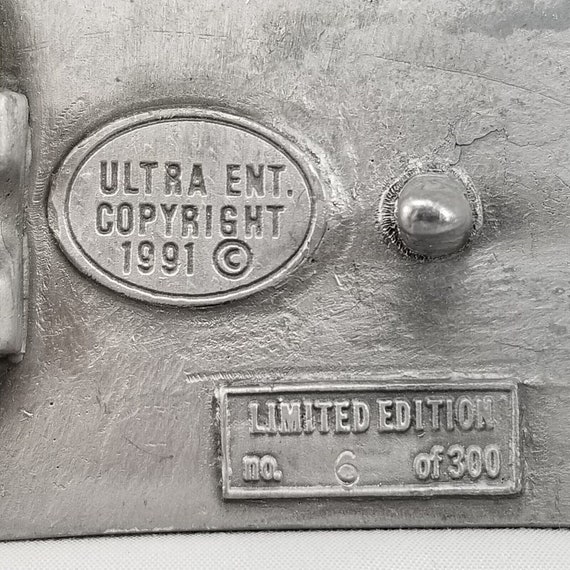Vintage Belt Buckle 1991 Underground Overhead Metering School Garden City Kansas View 5