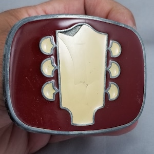 Vintage Belt Buckle Guitar Tuning Pegs Guitar Head