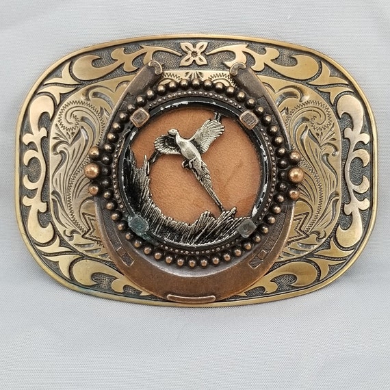 Vintage western belt clearance buckles