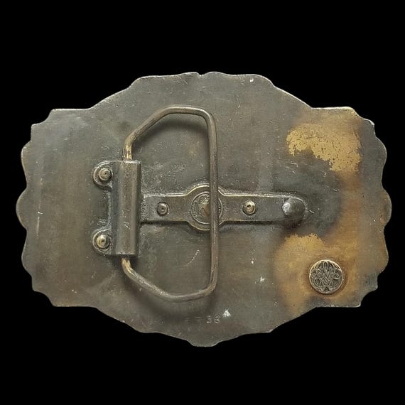 Solid Brass Bugatti Belt Buckle – Ettore Bugatti Molsheim 57 USA Napoleon Empereur View 5