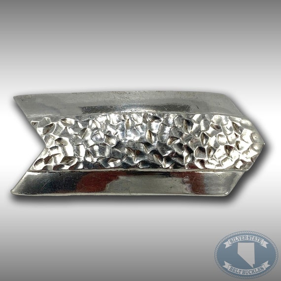 Belt Buckle Women's Stamped Arrow Shape Modern Art-Deco Victorian Robin Kahn