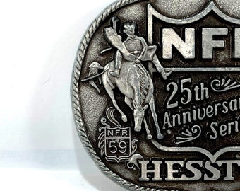 Nfr National Final Rod&eacute;o 77 Hesston Bull Rider &Eacute;quitation Pro NOS Vtg