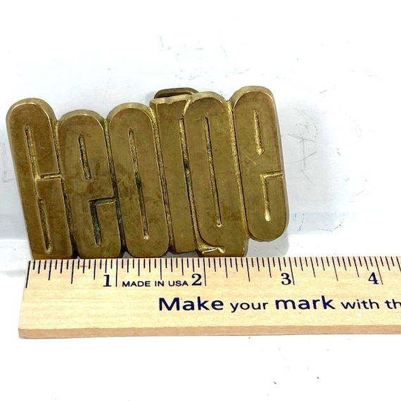 Vintage 1978 Solid Brass  display picture 3
