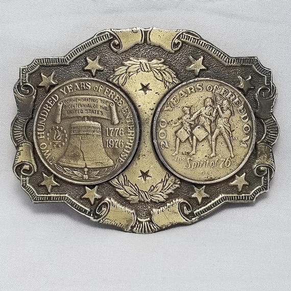 Wrangler 1776-1976 Bicentennial ベルトバックル Belt Buckle 1976 Bicentennial of the United States 200 Years of