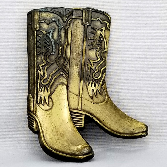 Vintage Belt Buckle Women's Men's Unisex Western Boots Cowboy Cowgirl Rodeo