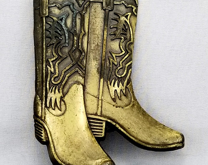 Vintage Belt Buckle Women's Men's Unisex Western Boots Cowboy Cowgirl Rodeo