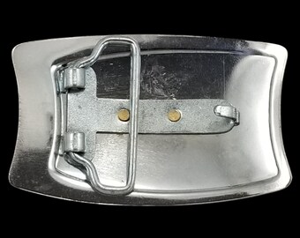 シルバーカラーのハクトウワシベルトバックル - 男性用ウエスタン