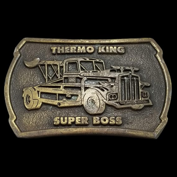 Thermo King Belt Buckle – Tyrone Malone Super Boss Kenworth Truck | World's Fast