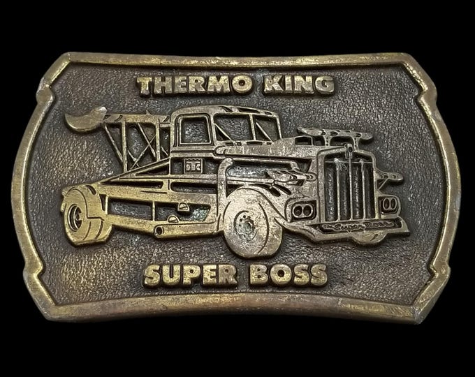 Thermo King Belt Buckle – Tyrone Malone Super Boss Kenworth Truck | World's Fast