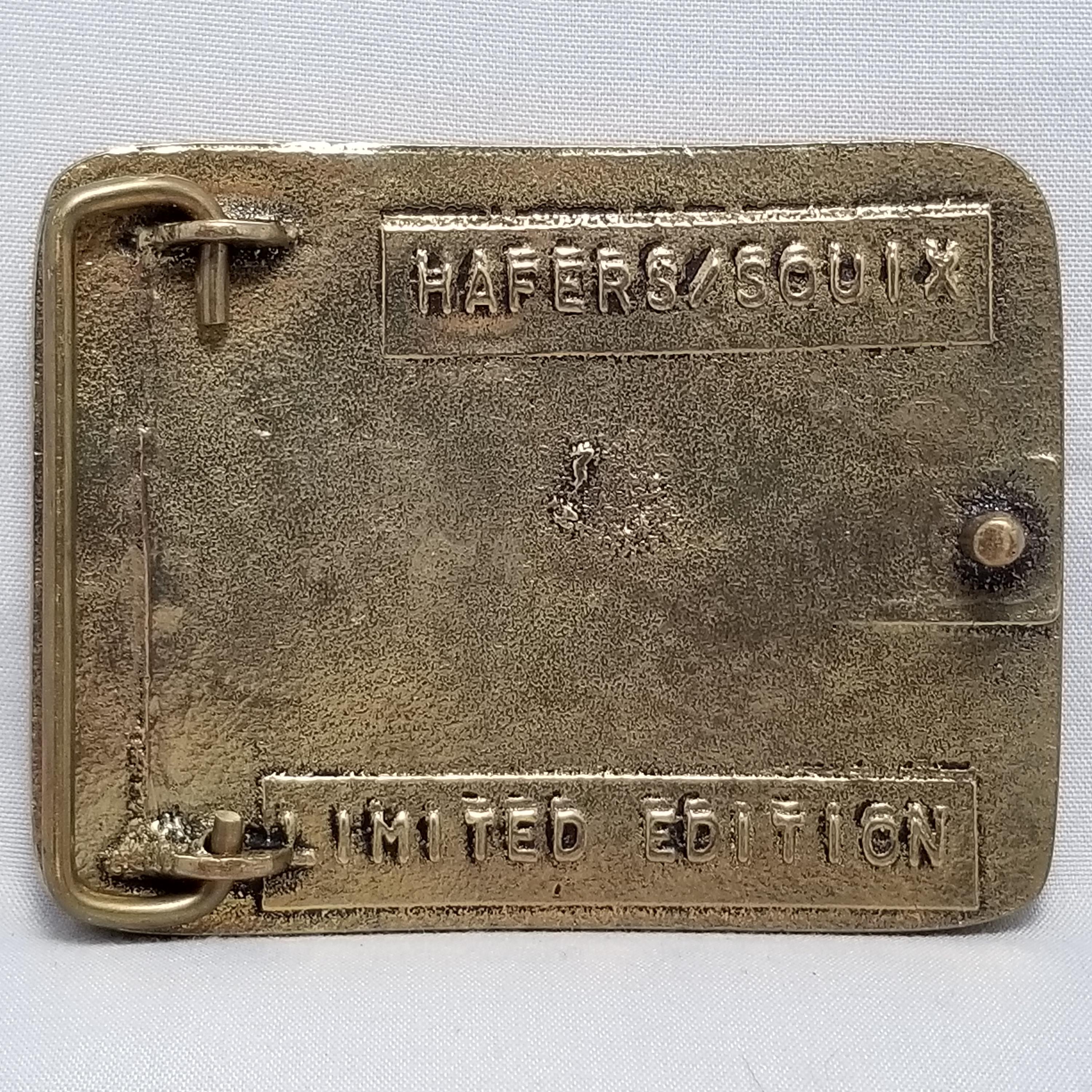 ベルトバックル Sioux Souix Hafer's Inc. ネイティブアメリカン