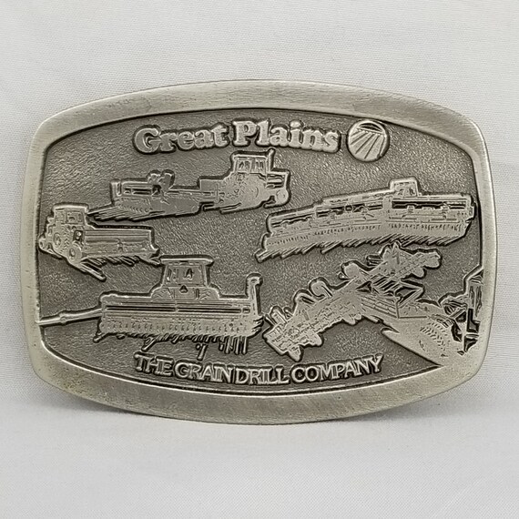 Vintage Plains Belt Buckle, 10th Anniversary Edition, USA Made