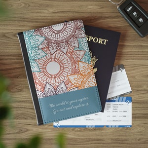 Buy Stylesty Designer Passport Holder Travel Wallet, Passport Cover/Case  for Men & Women Online at desertcartKUWAIT