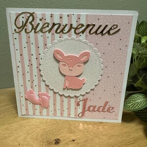 carte félicitation naissance personnalisée