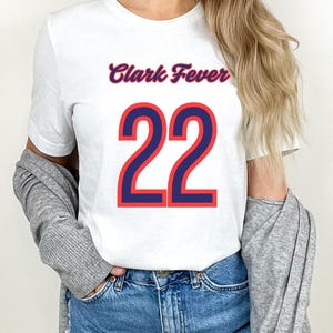 Clark Basketball Fan Unisex Jersey WNBA Women&#39;s Basketball Fan Apparel Team Shirt Gift for Basketball Fans Indiana Fever Caitlin Clark 22