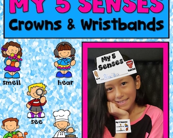 5 Senses Craft | Five Senses Crowns and Wristbands | My Five