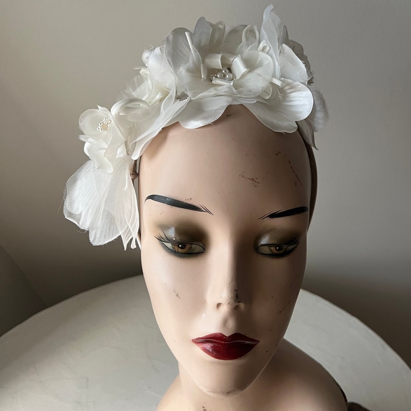 Floral Wedding Headpiece Etsy