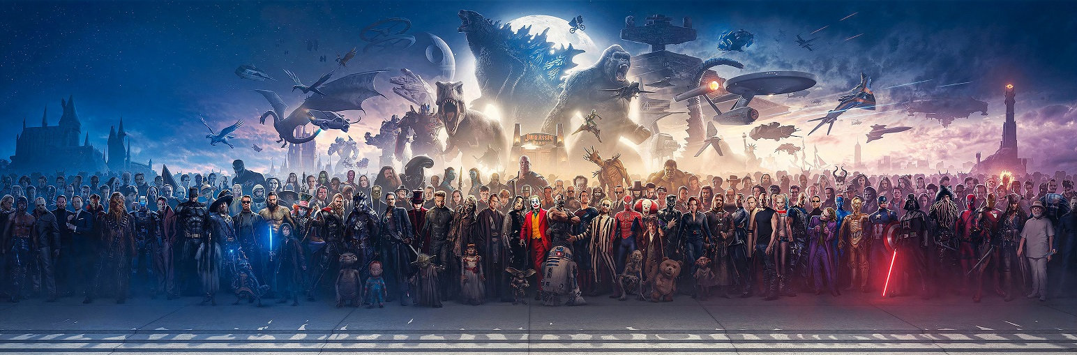 Blockbuster 150 Movies Characters XXL ' Blockbuster Fine Etsy UK