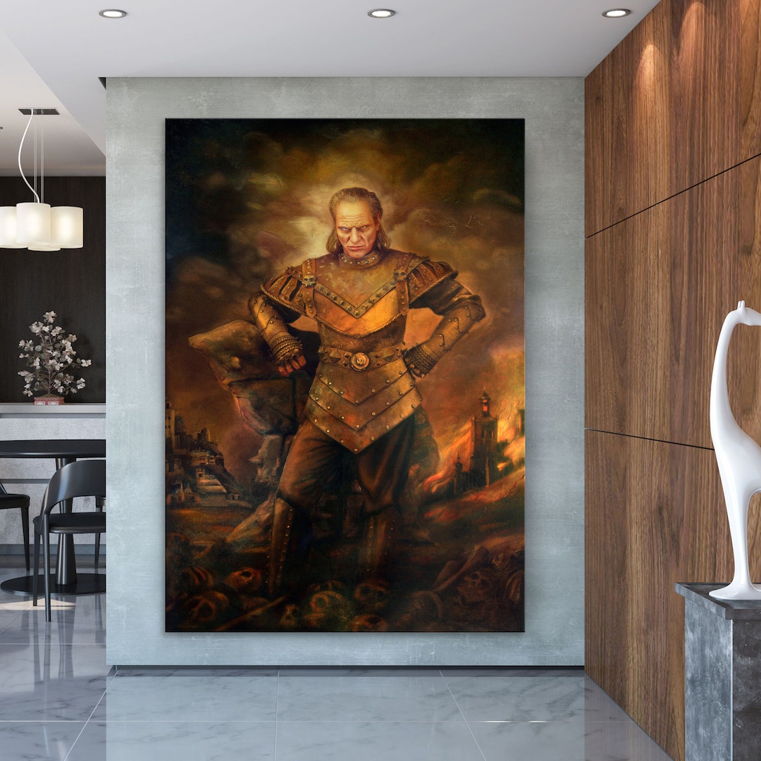 Vigo the Cruel From Ghostbusters II Painting Replica Canvas, Vigo the