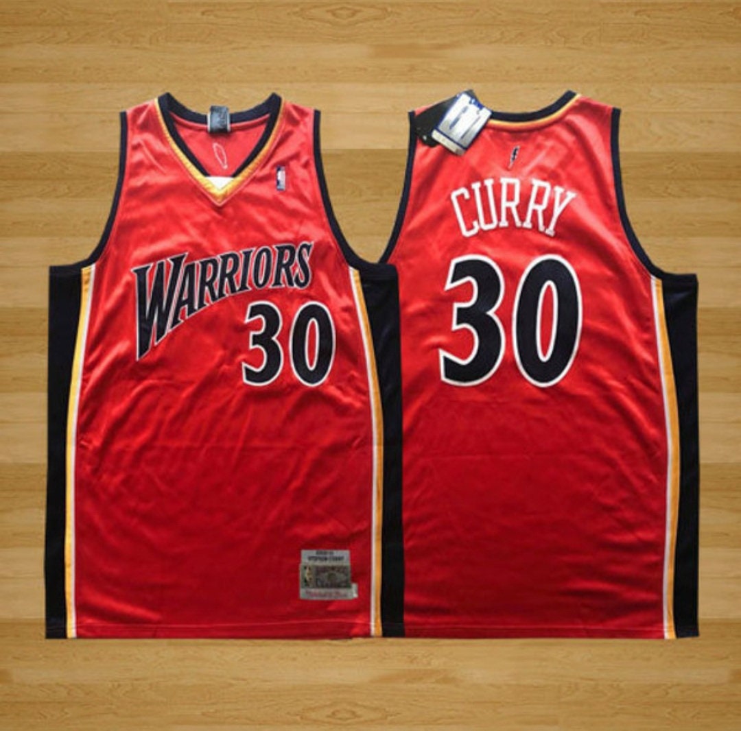 steph curry mitchell and ness jersey