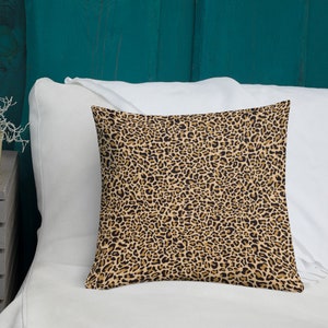 Leapord Jaguar Cheetah Animal Print Pillow