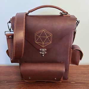 Leather RPG Player Bag Template