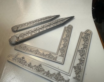 3D Printed unique Square and Compass