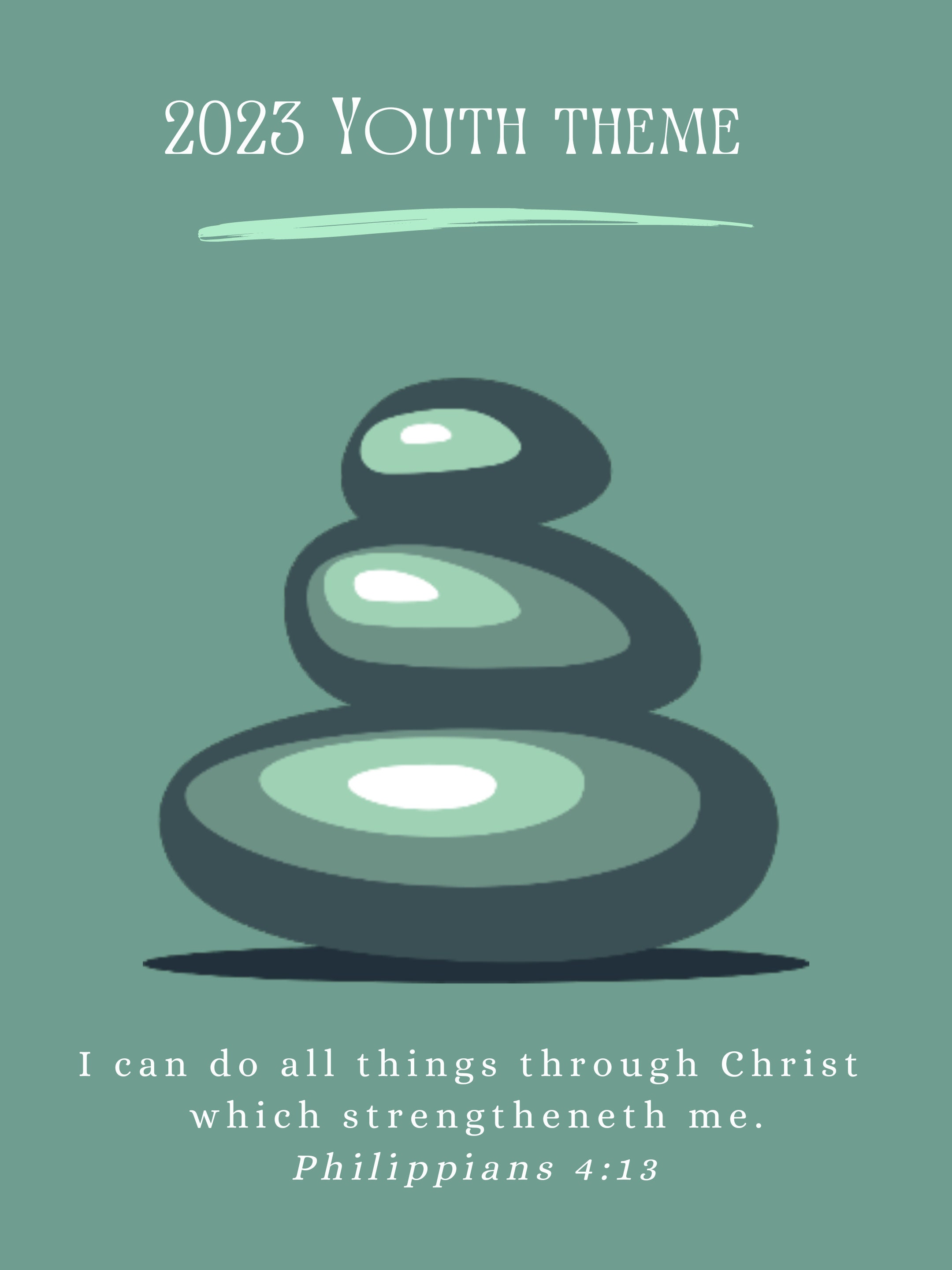 LDS Youth Theme Cairn Poster 2023 Youth Theme Church Etsy