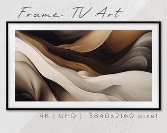 Frame TV Art, Abstract Surreal Painting, Modern Samsung Download, Pastel Frame TV Art, Digital TV Art Download, Dynamic, Floating, Aesthetic