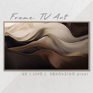 Samsung Frame TV Art, Abstract Surreal Painting, Instant Download, Modern Pastel Frame TV Art, Digital TV Art, Dynamic Colour Mix Rendering