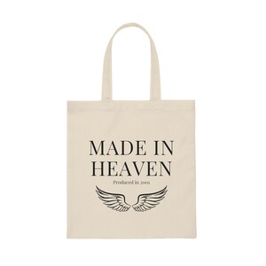 Angel Tote Bag / Gift For Her / Self Love Tote / Cute Shoulder Bag / Pretty Tote Bag / Canvas Tote Bag / Angel Bag / Heaven / Everyday Bag Bild 5