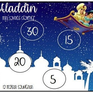 Aladdin. Mini Savings Challenge (Digital)